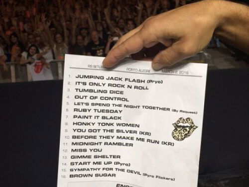 Weet Joost Sander te overtuigen in de setlijstendiscussie?