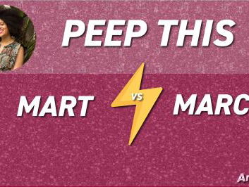 Peep This: Mart vs Marc