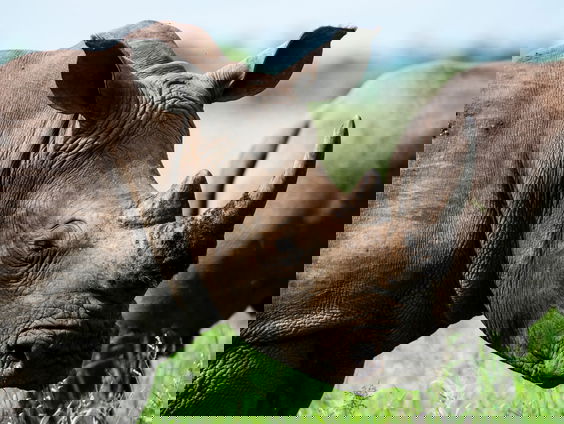 Hoe verzorg je een neushoorn? Dierenverzorger Melle weet er alles van!