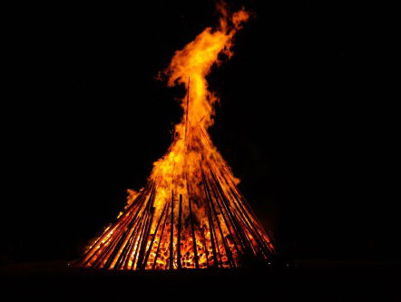 Richard Groenendijk z'n voormoeder is op de brandstapel gegooid?