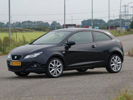 Knipperlichtliedje: Zwarte Seat Ibiza