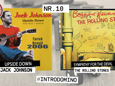 Introdomino: Jack Johnson - Upside Down & The Rolling Stones - Sympathy For The Devil