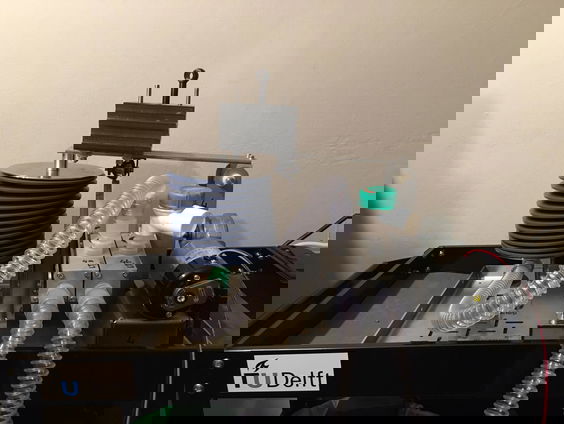 Geïnspireerd door een museumstuk maakt Hugo van het Heelal een beademingsmachine