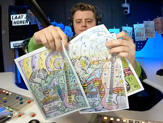 Het besluit van de kunstexperts is unaniem. Dit is de grote winnaar van de Kleurplatenwedstrijd!