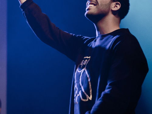 ''Alsjeblieft Drake, een spekkie!''