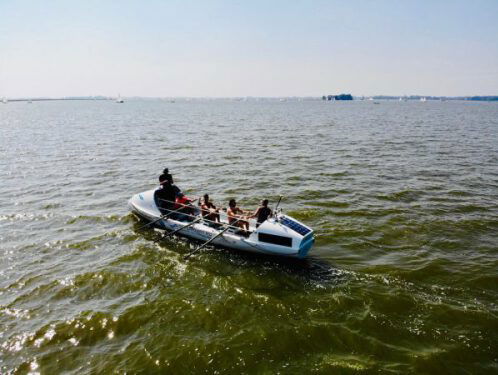 Zonder roei-ervaring de Noordzee over: Pim en zijn collega's gaan het doen!