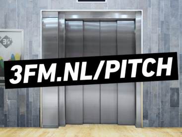 We need YOU! to stem op de 3FM Elevator Pitch! #3FM #ElevatorPitch