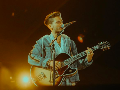 Nicholas probeerde indruk te maken op zijn vriendin met Kaleo!