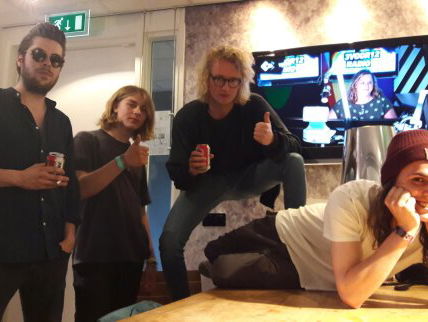 Palmsy gaat nog snel nieuwe liedjes maken voor Sziget