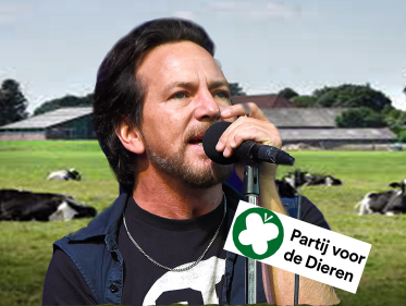 Partij Top 11: PINK! (PvdD) terug naar de natuur met Eddie Vedder