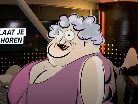 WAT NEURIET DE OMA VAN KEVIN???