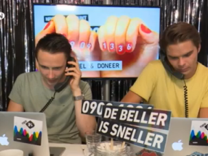 Lucas & Steve komen ook even hun nagels lakken!