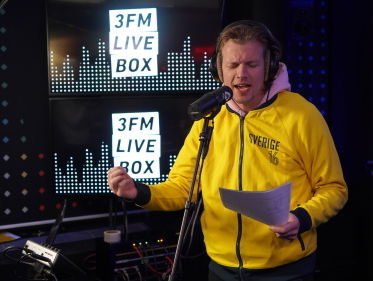 We hadden een special guest in de livebox...