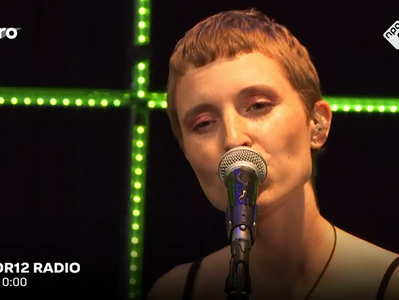 Luna Morgenstern in de 3FM Live Box