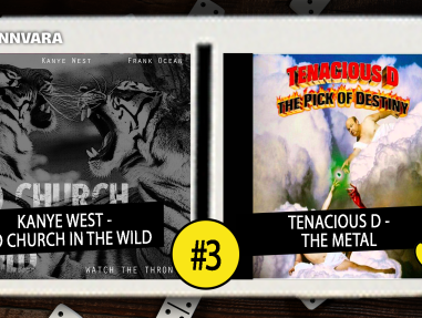 Introdomino 3: Kanye West - No Church In The Wild / Tenacious D - The Metal
