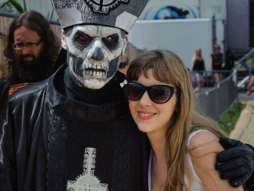 Francis is al voor de tiende keer bij Ghost