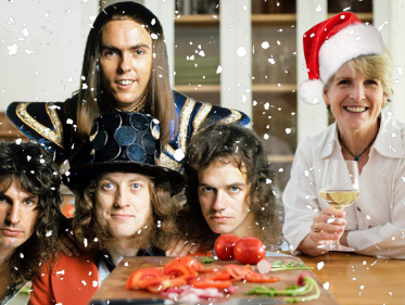 Waar schoonmoeders allemaal goed voor zijn? Onder andere voor deze kersthit van Slade!