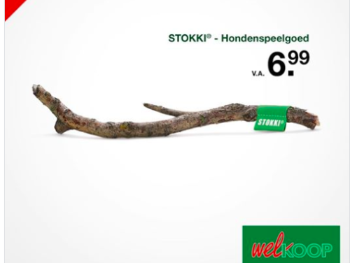 De duurzame stok van de Welkoop, 1 april grap of niet?