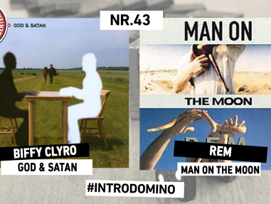 INTRODOMINO: BIFFY CLYRO - GOD & SATAN & REM - MAN ON THE MOON
