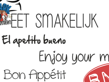 Mark en Rámon wensen de hele wereld 'eet smakelijk!'