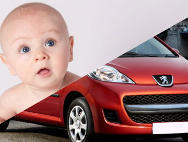 Is het een baby van een BN'er, of een type auto?