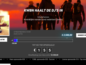 De Koninklijke Wandelbond loopt mee met de Lifeline (en gaat ons inhalen)