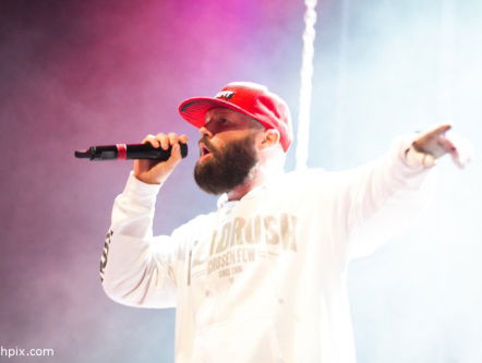 De hele zaal is een grote moshpit bij Limp Bizkit