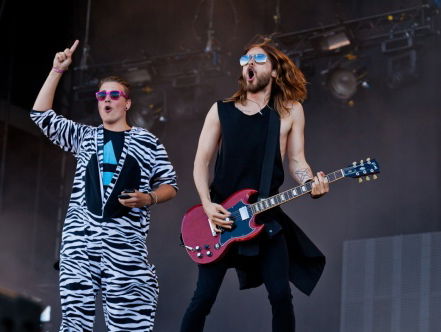 30 Seconds To Mars staat zonder gitarist in de Ziggo Dome?!