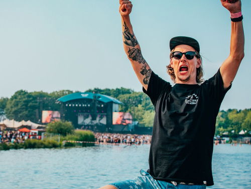 Sander is aan het strijden op de vierdaagse!