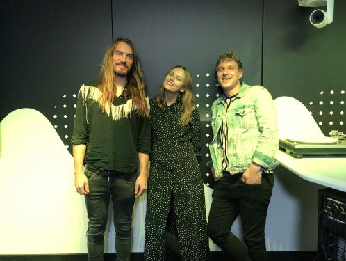 Wolf & Moon in de studio! #elevatorpitch