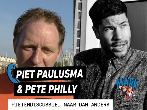 Pietendiscussie met Pete Philly en Piet Paulusma