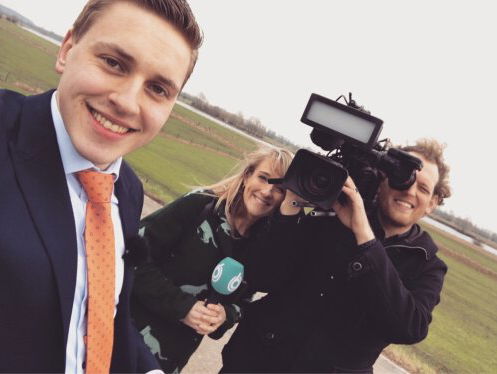 Johannes (18) is verkiesbaar voor de Waterschappen
