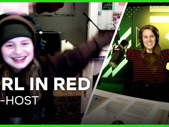 girl in red als co-host op 3FM over 'Serotonin'