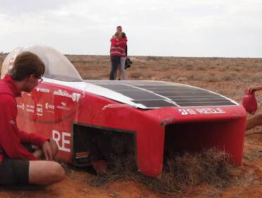 Brand in de zonneauto tijdens Solar Challenge: teamlid Amy Klein Holkenborg vertelt