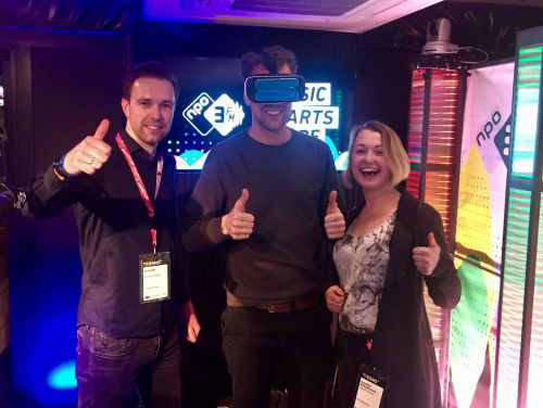 Wijnand ging via virtual reality naar Dance Valley