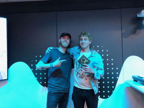 Hollow Men in de studio!