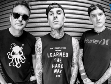 Waar hebben de bandleden van Blink 182 elkaar ontmoet?