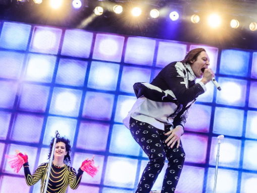 Mathijs over de stormachtige show van Arcade Fire op Pinkpop 2014