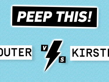 Peep This: Wouter v.s Kirsten