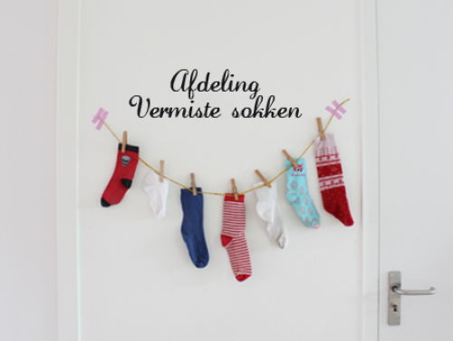 Dit kan je allemaal doen in 10 minuten met o.a. sokken bij elkaar zoeken