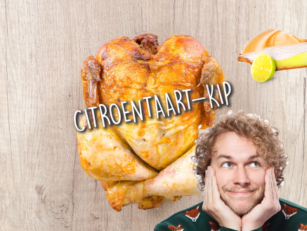 Mark doet poging tot koken en maakt citroentaart-kip