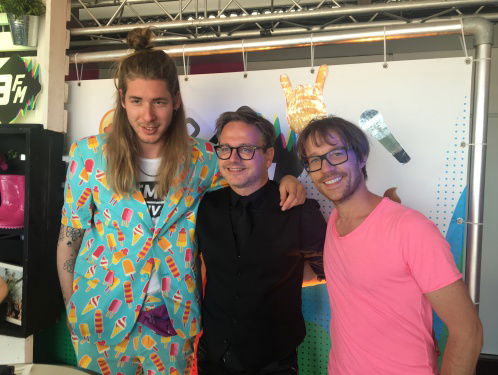 Guus Meeuwis in de studio