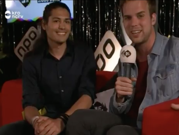 De 19-jarige David, oprichter van de kindervoedstelbank