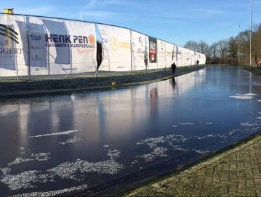 Ijsmeester Henk heeft goede hoop voor de schaatsmarathon in Haaksbergen