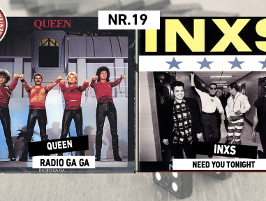 INTRODOMINO: QUEEN - RADIO GA GA & INXS - NEED YOU TONIGHT
