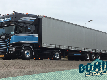 biertjes in de vrachtwagens