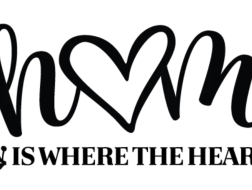 Home is waar de moeder van Nick de HOME-posters maakt