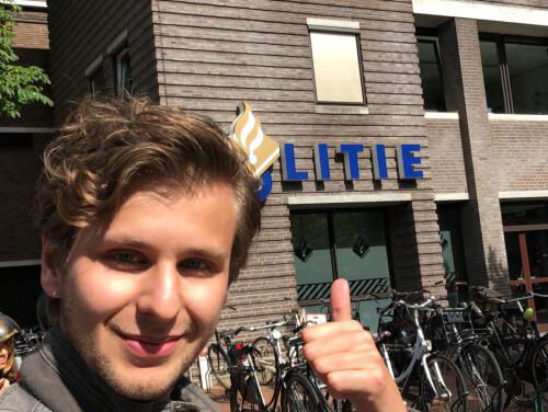 Stagiair Mathijs bedondert de boel!