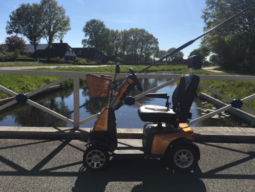 Knipperlichtliedje-special: een Excel Galaxy scootmobiel