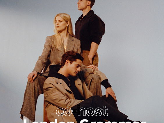 London Grammar 2 uur lang Co-host in 3voor12 Radio